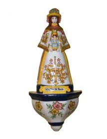 Virgen Rocío con aplique