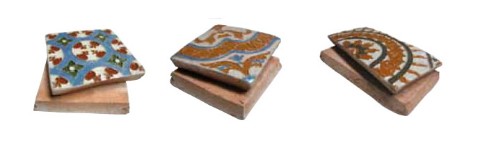Pottery tiles