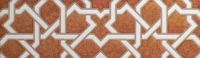Arabian copper tiles