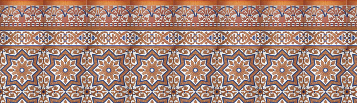 Sevillian copper mosaics