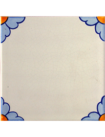 Azulejo 02AS-FLOR15AZ
