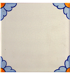Azulejo 02AS-FLOR15AZ Azulejo 02AS-FLOR15AZ