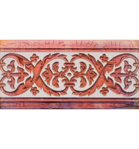 Sevillian relief copper tile MZ-026-91