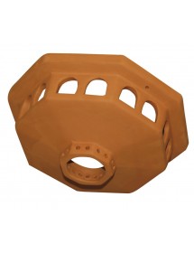 Plafón de techo octogonal pequeño