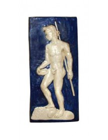 Placa griega hombre