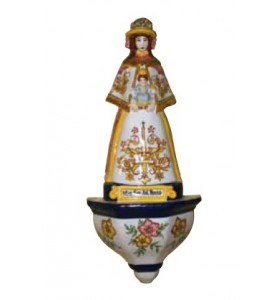 Virgen Rocío con aplique