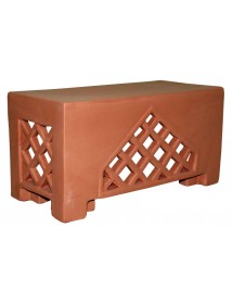 Remate rectangular
