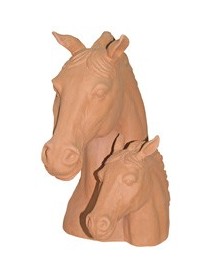 Pareja de caballos