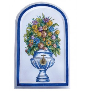 Placa flores