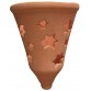 Aplique vaso estrellas