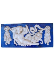 Placa angelitos lazo