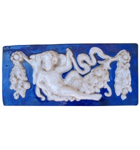 Placa angelitos lazo