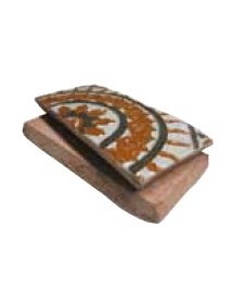 Loza rectangular de arista