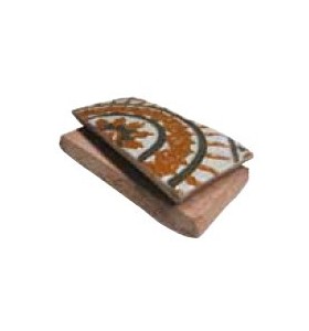 Loza rectangular de arista