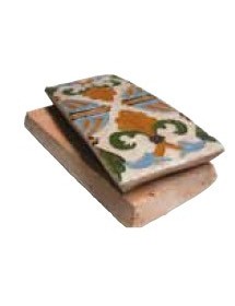 Loza rectangular de arista