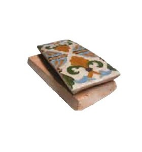 Loza rectangular de arista