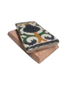 Loza rectangular de arista