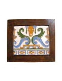 Loza cuadrada de arista