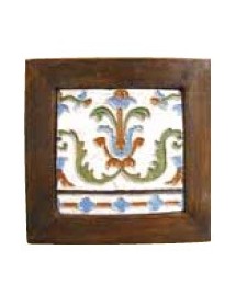 Loza cuadrada de arista