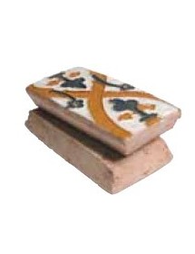 Loza rectangular de arista