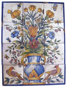 Mural jarrón