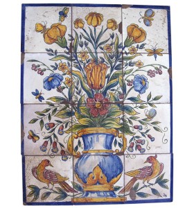 Mural jarrón